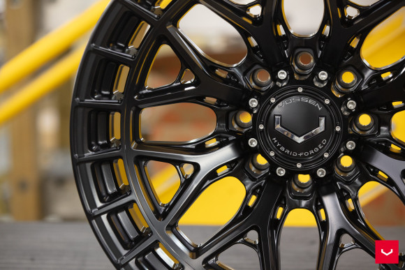 Диски Vossen HFX-1 22x12, Цвет: Satin Black (8 болтов)