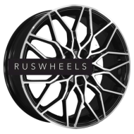 Диски Khomen Wheels 7x18/5x100 ET28 D57,1 KHW1813 (FAW Bestune T77) Black-FP