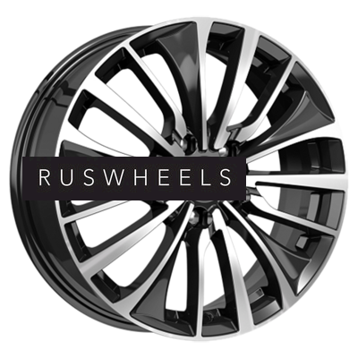 Диски КИК 6,5x17/5x114,3 ET40 D64,1 Flanker (КС1097) Алмаз черный