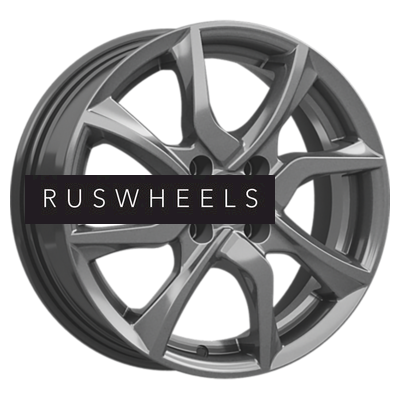 Грузовые диски СКАД 6x15/4x100 ET46 D54,1 Тулон (КЛ233) Графит