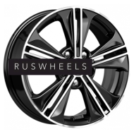 Диски КИК 6x16/5x114,3 ET47 D67,1 КС778 Алмаз черный