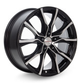 Диски КиК 7.5\R17 5*114.3 ET46 d67.1 Алмаз черный Диски КиК 7.5\R17 5*114.3 ET46 d67.1 Алмаз черный