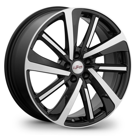 Диски iFree Original  КС1111 (ZV 18 ASX)  7,0\R18 5*114,3 ET38  d67,1  Алмаз черный  [82876]  Fb max 650 kg