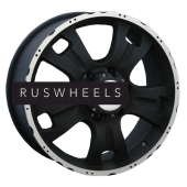 Диски LS 7,5x18/6x139,7 ET35 D77,8 214 BKF (Колпак+лого)