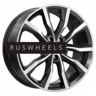 Диски КИК 7,5x18/5x114,3 ET45 D67,1 Портер (КС906) Алмаз черный