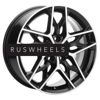 Диски Khomen Wheels 7x17/5x110 ET46 D63,3 KHW1709 (Changan CS35 Plus) Black-FP Диски Khomen Wheels 7x17/5x110 ET46 D63,3 KHW1709 (Changan CS35 Plus) Black-FP