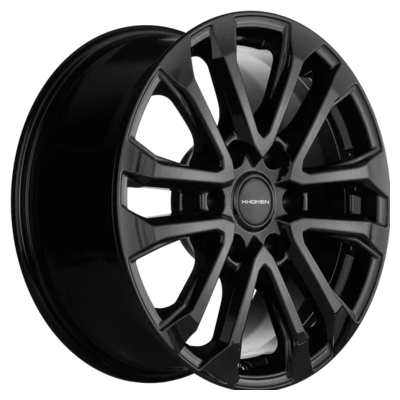 Диски Khomen Wheels 7,5x18/6x139,7 ET30 D106,1 KHW1805 (Fortuner/Hilux) Black