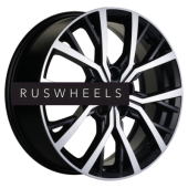 Диски Khomen Wheels 7x18/5x114,3 ET40 D66,5 KHW1806 (Haval Dargo) Black-FP