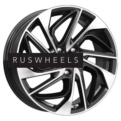 Диски КИК 7x18/5x114,3 ET45 D66,1 КС883 Алмаз черный SK