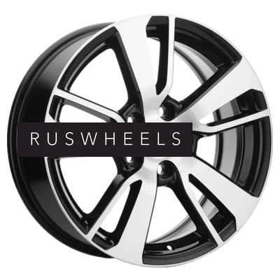 Диски Khomen Wheels 7x17/5x114,3 ET48,5 D67,1 KHW1704 (Sportage) Black-FP
