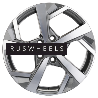 Диски Khomen Wheels 7x17/5x114,3 ET40 D66,1 KHW1712 (Qashqai) Gray-FP