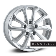 Диски Dezent R16 / 6.5J PCD 5x114.3 ЕТ 42.5 ЦО 67.1 KS silver