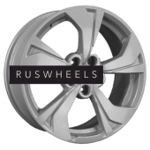 Диски Khomen Wheels 7x17/5x108 ET40 D54,1 KHW1724 (Jac/Москвич 3) F-Silver Диски Khomen Wheels 7x17/5x108 ET40 D54,1 KHW1724 (Jac/Москвич 3) F-Silver
