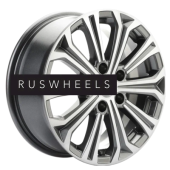 Диски Khomen Wheels 6,5x16/5x114,3 ET47 D66,1 KHW1610 (Fluence/Juke) Gray-FP