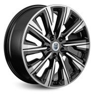Диски КиК 7.5\R19 5*108 ET45 d67.1 Алмаз черный