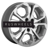 Диски Khomen Wheels 6,5x17/5x114,3 ET50 D64,1 KHW1711 (Haval/Honda) F-Silver-FP