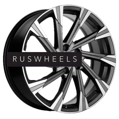Диски Khomen Wheels 7,5x19/5x114,3 ET50,5 D67,1 KHW1901 (Sportage) Gray-FP Диски Khomen Wheels 7,5x19/5x114,3 ET50,5 D67,1 KHW1901 (Sportage) Gray-FP
