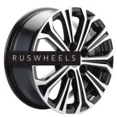Диски Khomen Wheels 6,5x16/5x114,3 ET47 D66,1 KHW1610 (Fluence/Juke) Black-FP