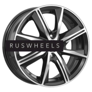 Диски КИК 6x15/4x98 ET35 D58,5 Арнар (КС890) Алмаз черный SK Диски КИК 6x15/4x98 ET35 D58,5 Арнар (КС890) Алмаз черный SK