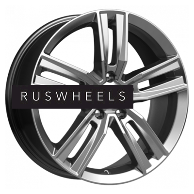 Диски КИК 7x18/5x114,3 ET50 D67,1 Танаис (КС750) Дарк платинум Диски КИК 7x18/5x114,3 ET50 D67,1 Танаис (КС750) Дарк платинум