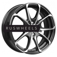 Диски iFree 6x16/5x112 ET45 D57,1 Такеши (КС877) Блэк Джек