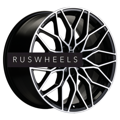 Диски Khomen Wheels 7x18/5x114,3 ET40 D66,1 KHW1813 (Qashqai) Black-FP