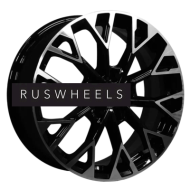 Диски Khomen Wheels 7x17/5x114,3 ET48,5 D67,1 KHW1718 (Sportage/Tucson) Black-FP