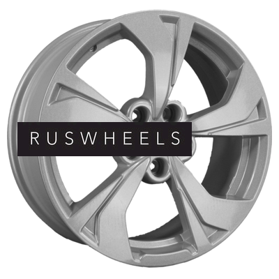 Диски Khomen Wheels 7x17/5x114,3 ET37 D66,5 KHW1724 (Jolion) F-Silver