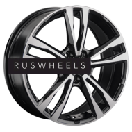 Диски Replay 7,5x18/5x112 ET51 D66,6 B332 BKF (конус, C570)