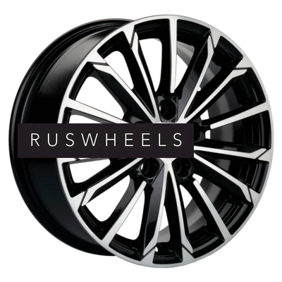 Диски Khomen Wheels 6,5x16/5x114,3 ET46 D67,1 KHW1611 (Mitsubishi) Black-FP
