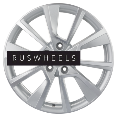 Диски Khomen Wheels 7x18/5x112 ET43 D57,1 KHW1802 (Kodiaq/Tiguan) F-Silver-FP Диски Khomen Wheels 7x18/5x112 ET43 D57,1 KHW1802 (Kodiaq/Tiguan) F-Silver-FP