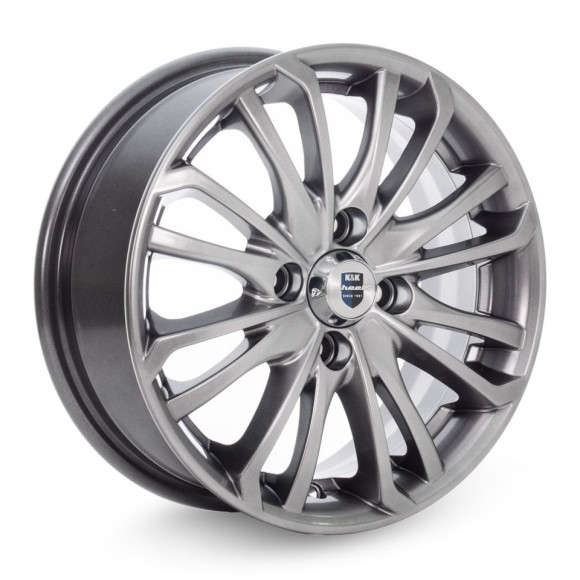Диски КиК  Римэкс (КС583)  5,5\R14 4*98 ET35  d58,5  Дарк платинум  [72753]