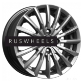 Диски КИК 5,5x14/4x100 ET39 D56,6 Акцент-оригинал (КС641) Дарк платинум