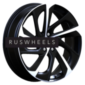 Диски Replay 8x20/5x114,3 ET30 D60,1 LX104 BKF (конус, C570)