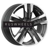 Диски КИК 7x16/5x112 ET45 D66,6 Висмут (КС1009) Алмаз черный