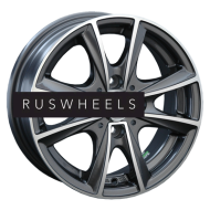 Диски LS 7x17/4x100 ET40 D60,1 231 GMF (Колпак+лого) Диски LS 7x17/4x100 ET40 D60,1 231 GMF (Колпак+лого)