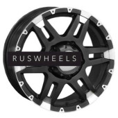 Диски LS 7x16/5x139,7 ET30 D98,5 212 BKF (Колпак+лого)