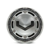 MODULAR BILLET CAPS- BRUSHED / GREY INSERT