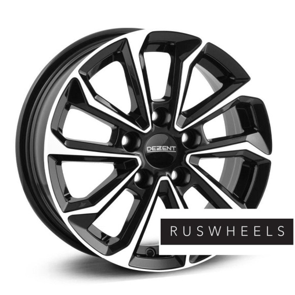 Диски Dezent R17 / 7J PCD 5x114.3 ЕТ 35 ЦО 60.1 KS black polished Диски Dezent R17 / 7J PCD 5x114.3 ЕТ 35 ЦО 60.1 KS black polished