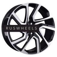 Диски Replay 9,5x21/5x120 ET49 D72,6 LR79 BKF (пш, LR002)